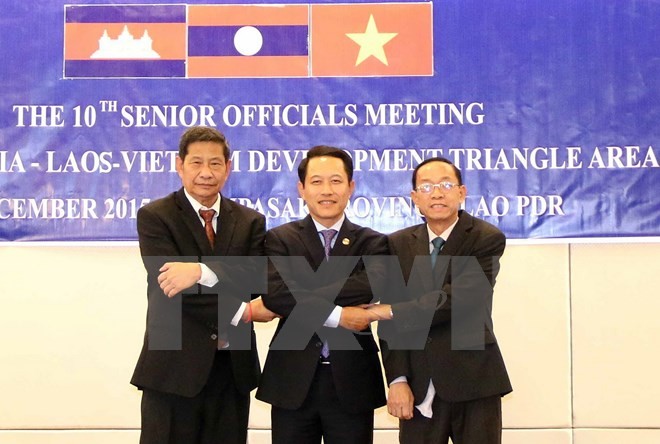 Открылся 4-й раунд переговоров по Торговому соглашению между Камбоджей, Лаосом и Вьетнамом - ảnh 1
